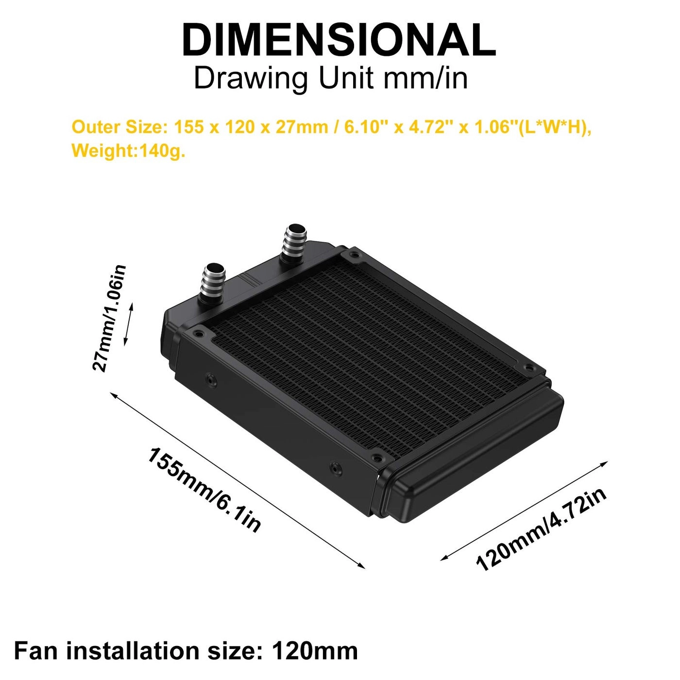 Water Cooling Radiator