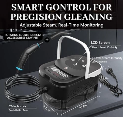 Steam Cleaner - 4Bar 1.25L