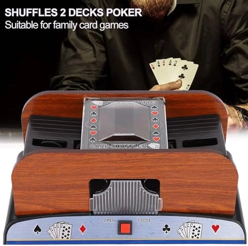 Portable Card Shuffler - Electric Automatic