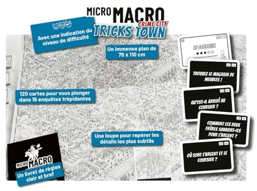 Micro Macro Tricks Town - French + Bottle Opener
