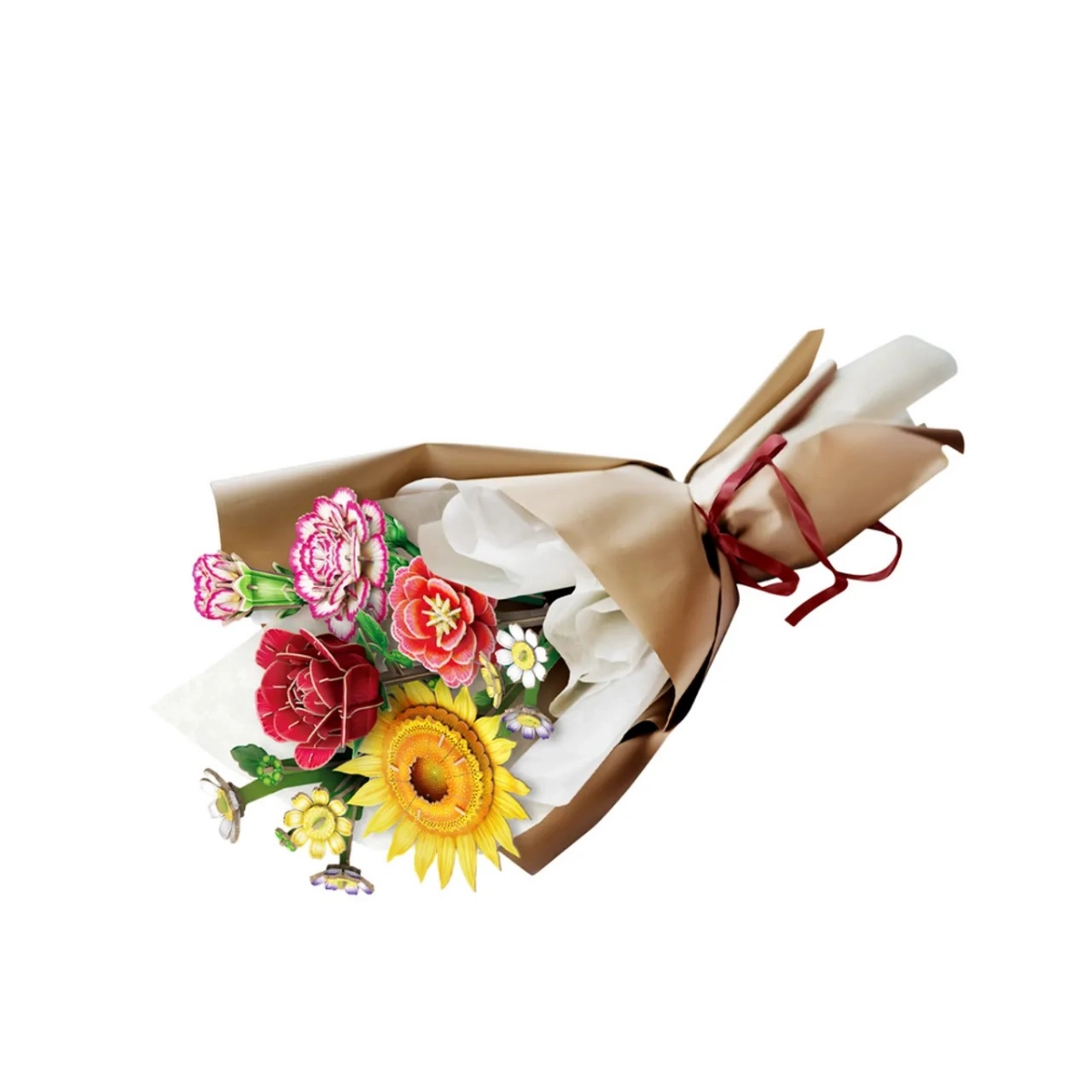 Flower Bouquet 3D Puzzle (ALGT-P867H) - 363 pcs