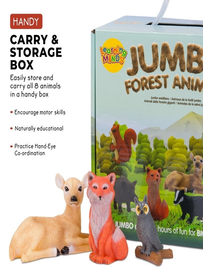 Jumbo Forest Animal Figures - 18 Months Plus 8