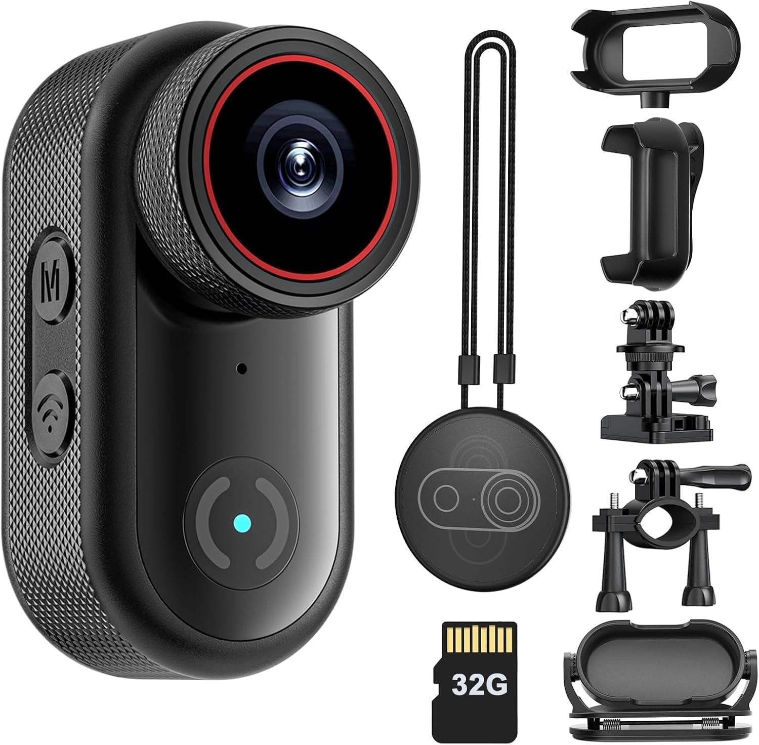 4K Thumb Action Camera - 32GB 30FPS