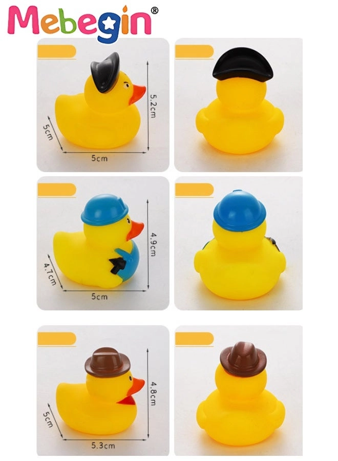 Rubber Duck - 16 Pack Assorted Squeaky
