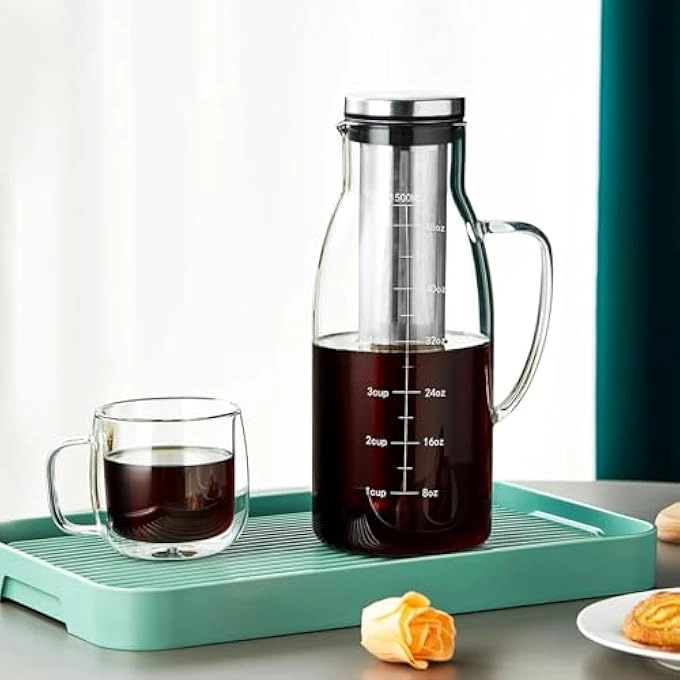 Cold Brew Maker - 800Ml Leakproof Airtight Lid