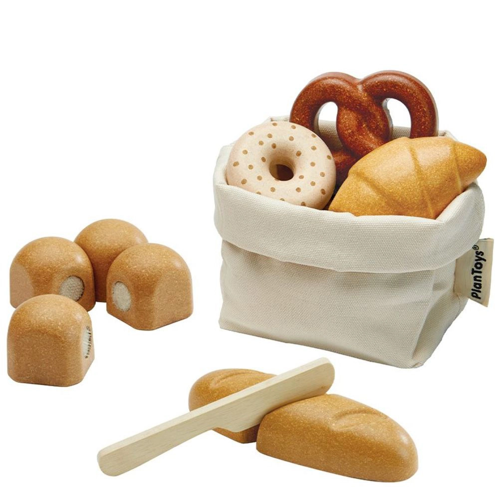 Wooden Bread Set (KETP-3628)