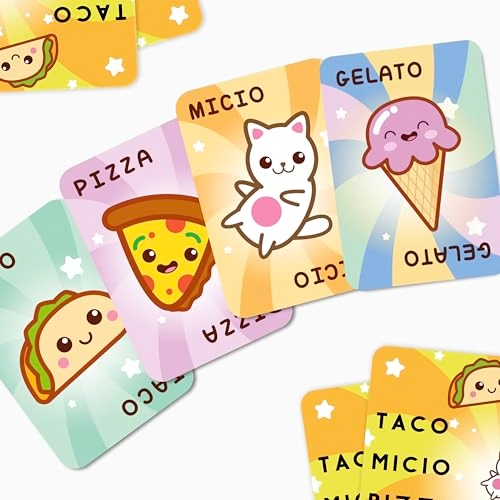 Taco Micio Pizza - Card Game (Italian)