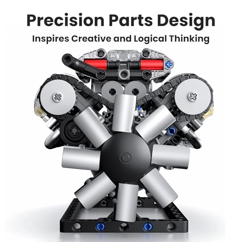 10088 Technik Engine - MOC Petrol Plastic