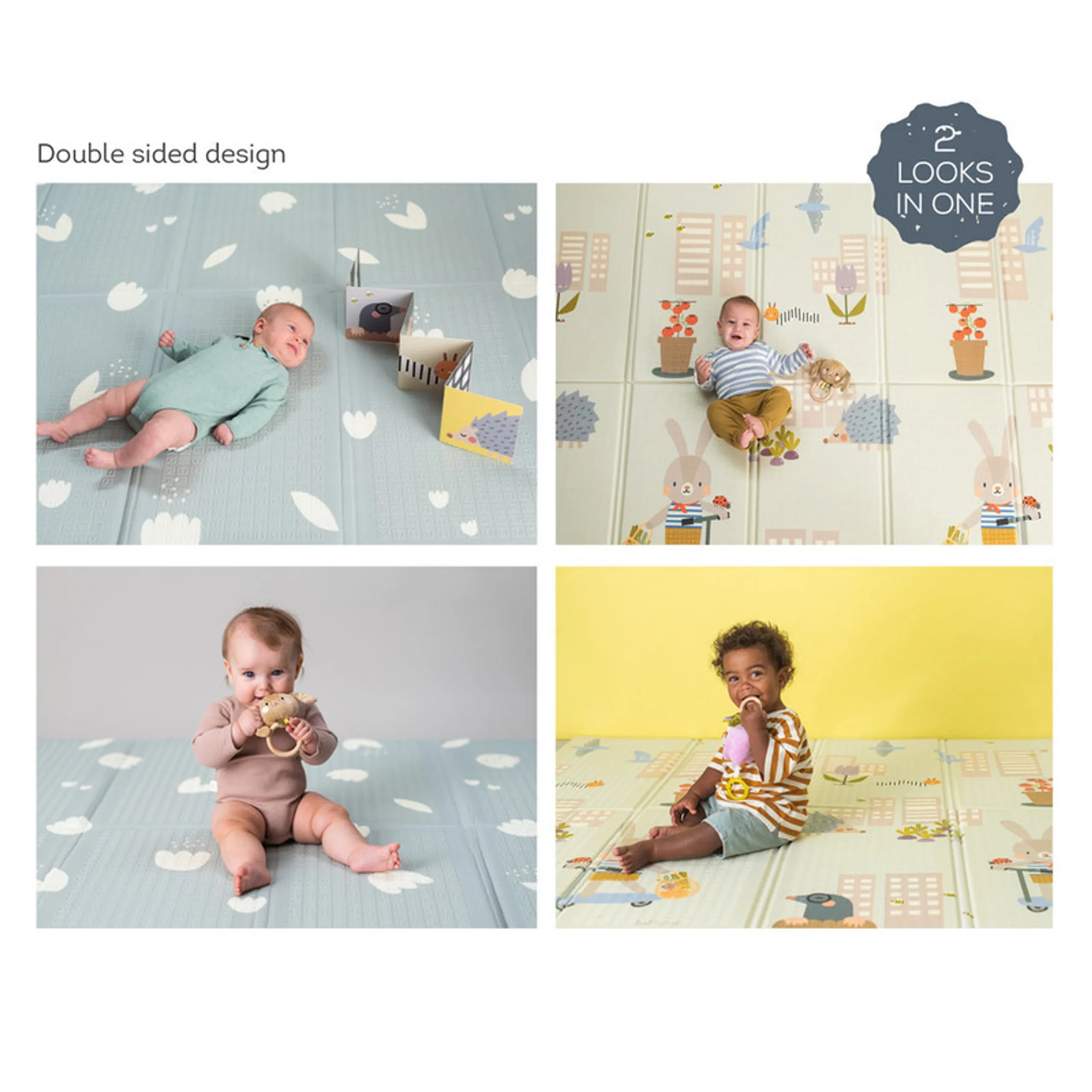 Urban Garden Foam Playmat - 0 month