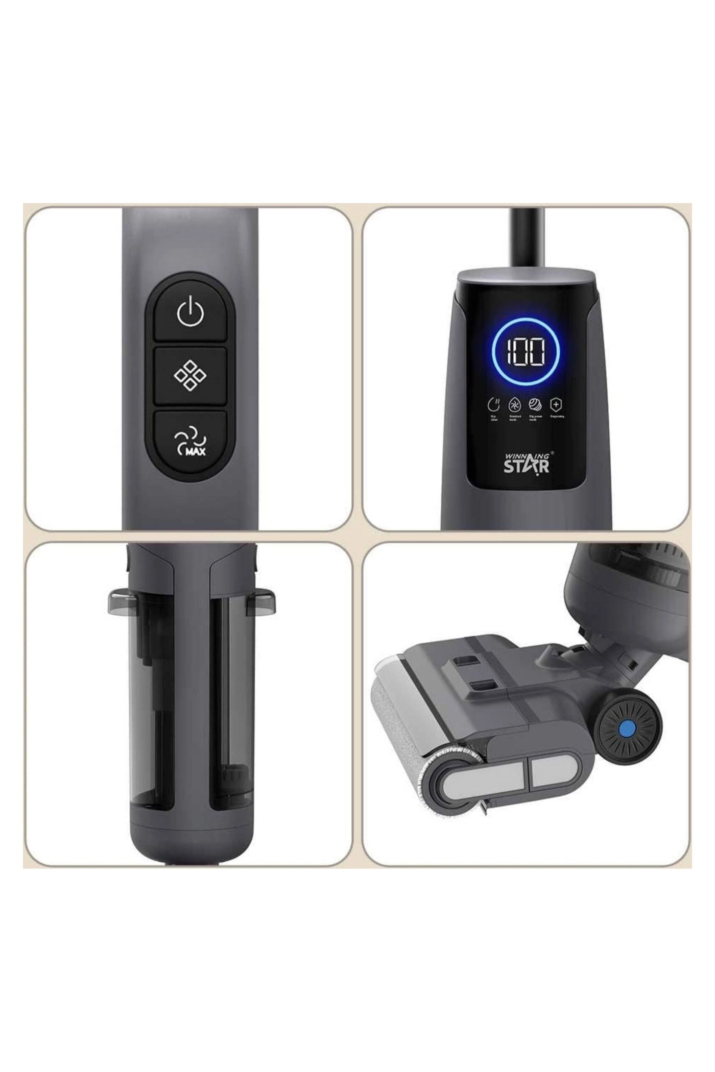 2- in-1 Wireless Vacuum Cleaner