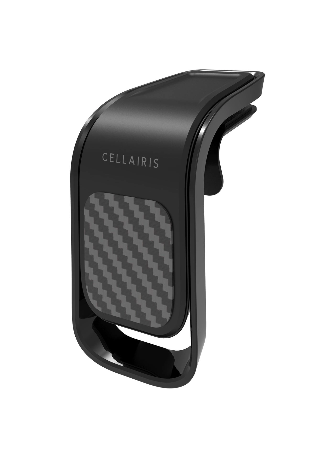 Cellairis Right Angle Magnetic Car Holder - Black 360 Degree