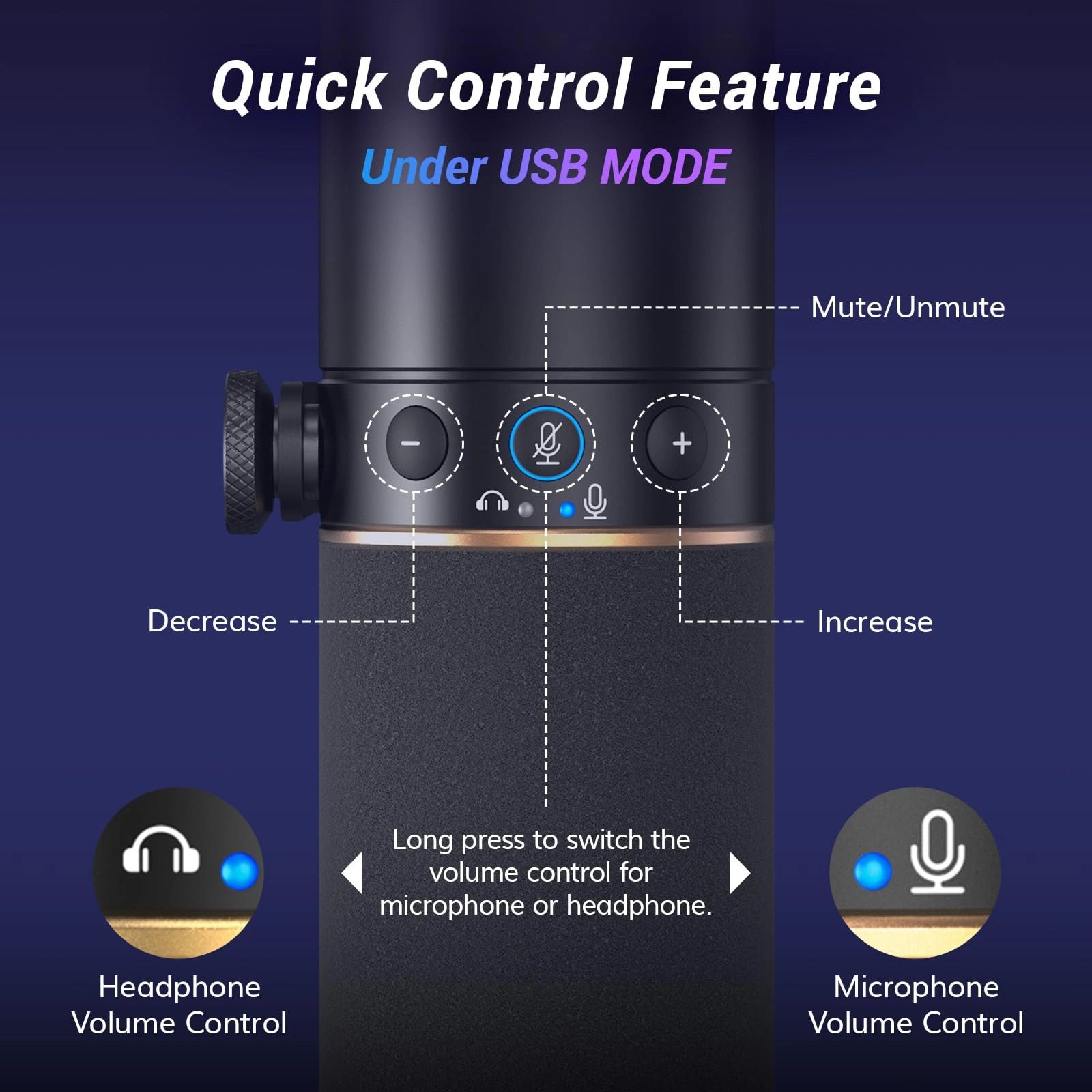 TD520 USB+XLR Microphone