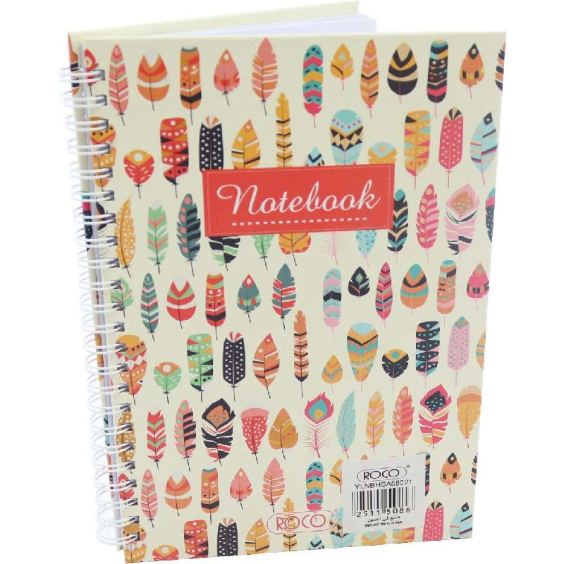 Notebook 19 X 26 cm Spiral - Grid 100 Sheets