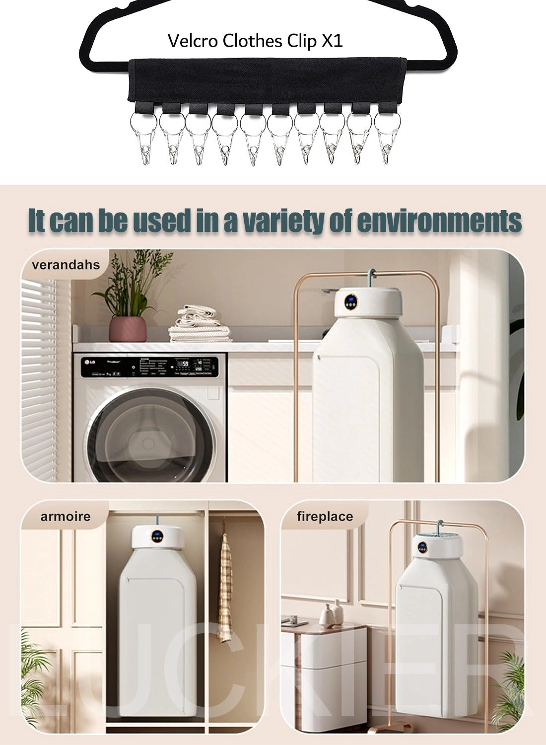 Portable Clothes Dryer - 1.2 kg