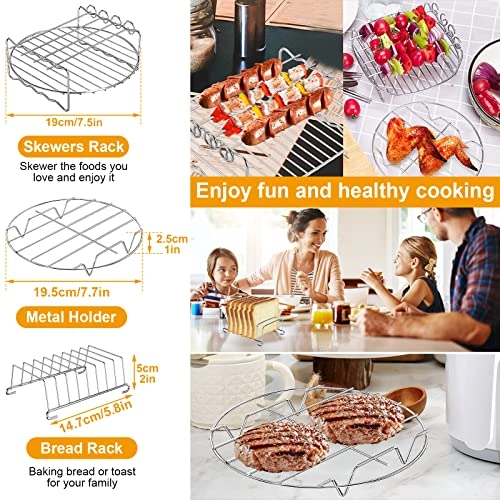 Fryer Silicone Pot - Stainless Steel + Silicone