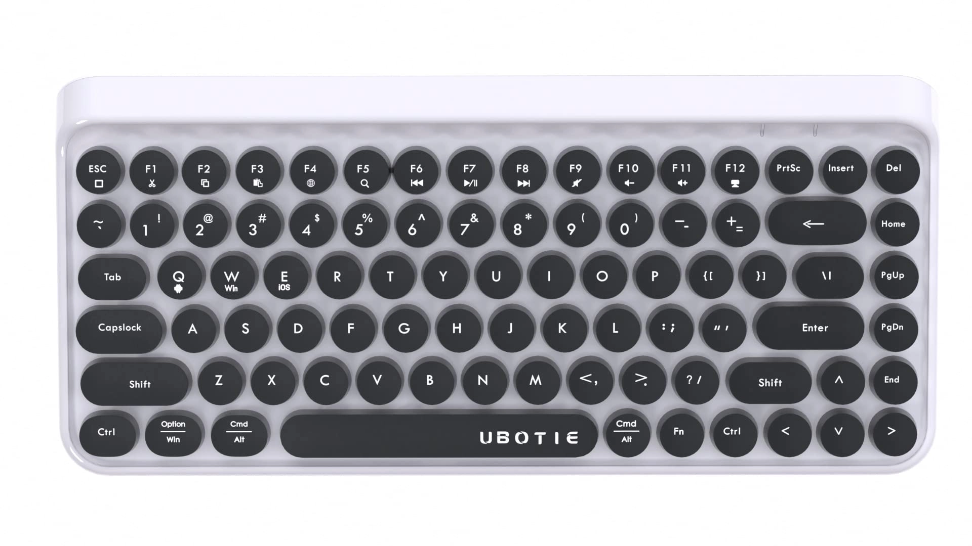 Portable Bluetooth Computer Keyboard - QWERTY Wireless