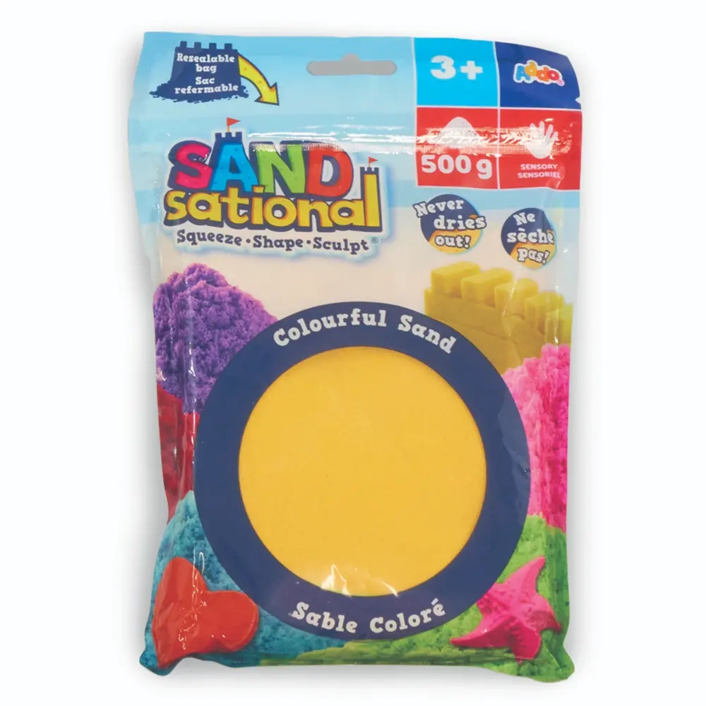 Sandsational Sand Bucket - 500g 6 Pieces