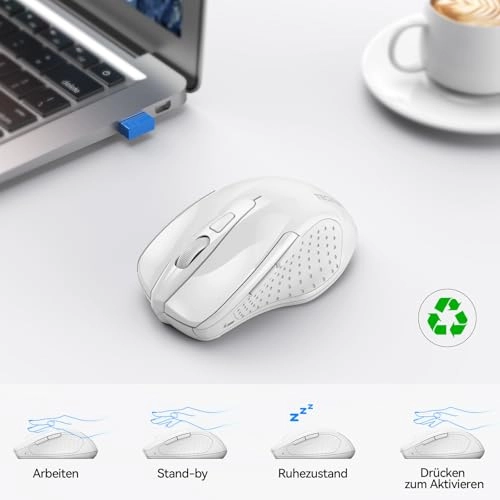 4800 DPI 6-Button Mouse - Wireless