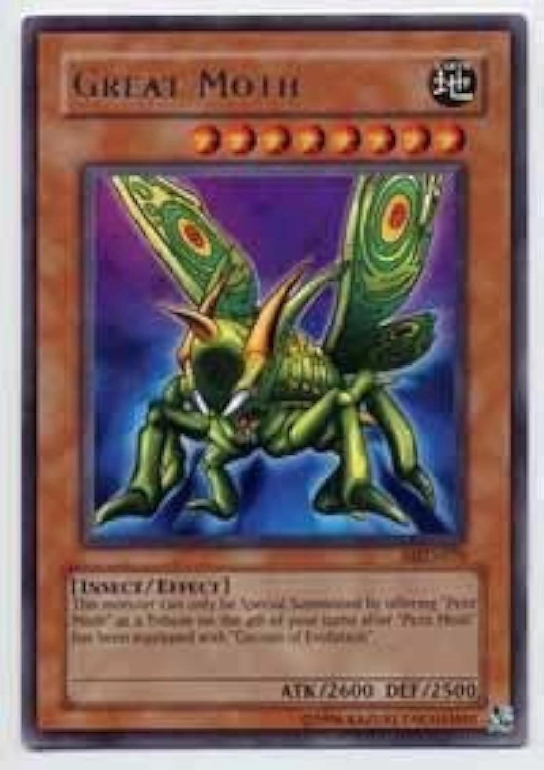 Yu-Gi-Oh! Great Moth MRD-070 - Unlimited Edition