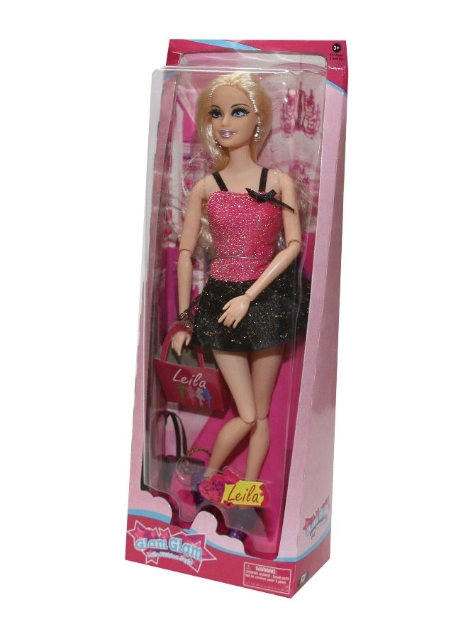 Leila Fashion Doll - Assorted 1pc Multicolor Ages 3+