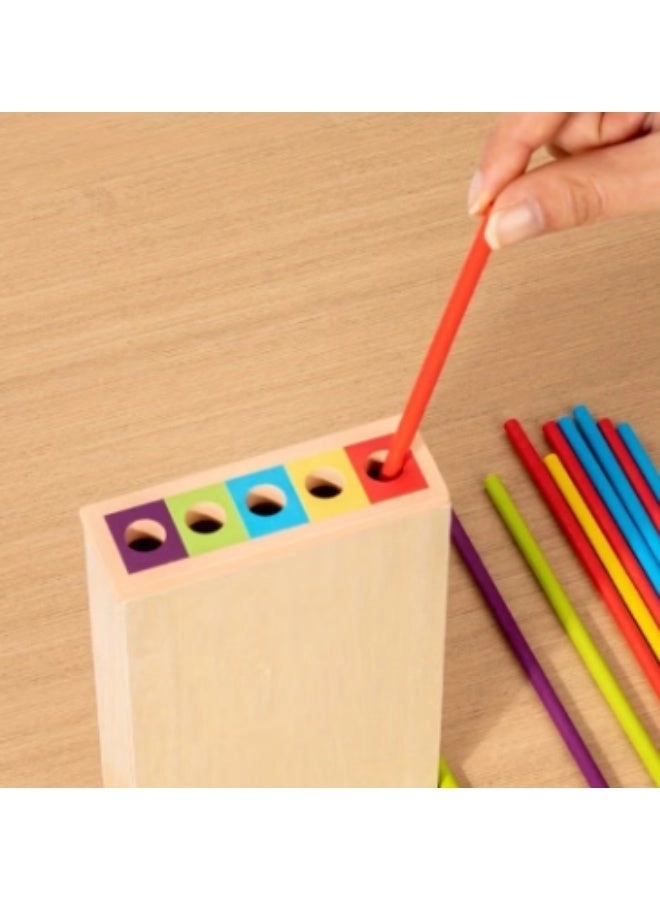 3-in-1 Wooden Board Game - 3+