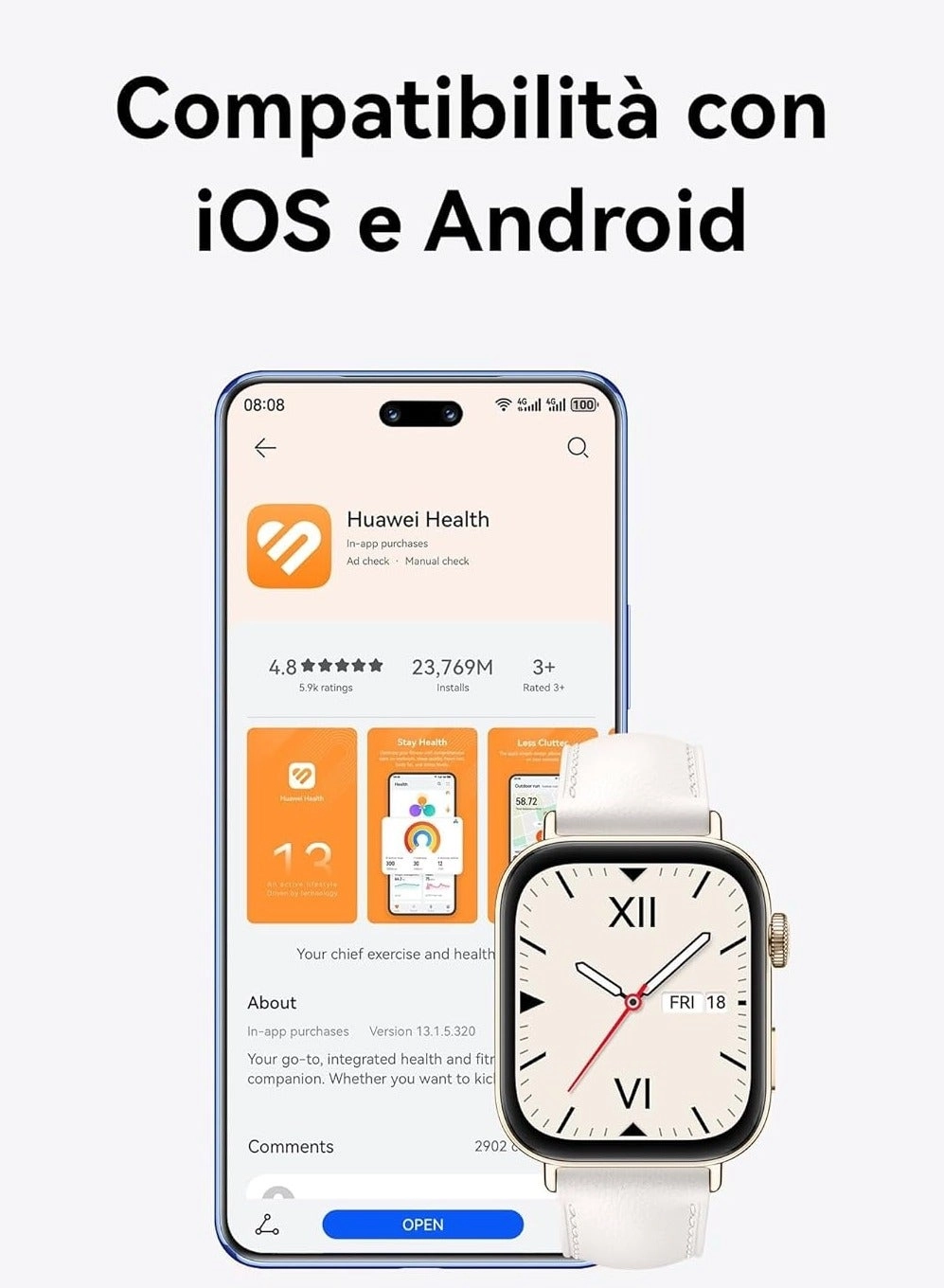 Watch Fit 3 aluminum alloy