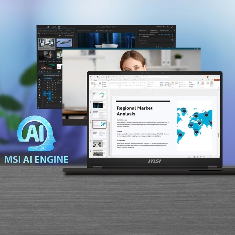 Commercial 14 H A2RMG - 14'' Core 7-240H 16GB DDR4 1TB SSD