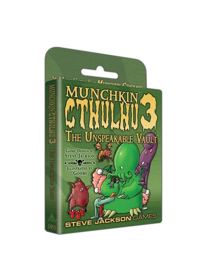 STEVE JACKSON GAMES Munchkin Cthulhu 3 Unspeakable Vault
