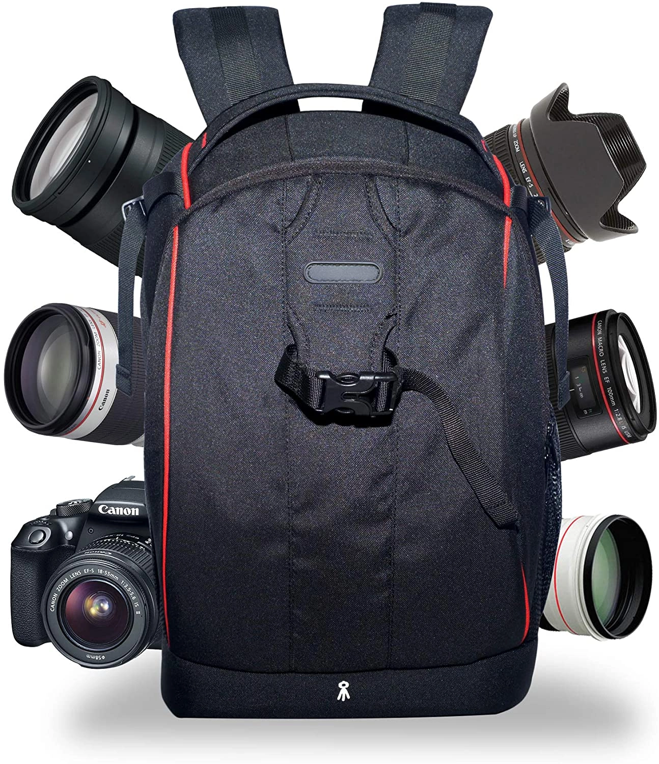 Camera Case Backpack - 11.41X7.5X16.5 Inches Mirrorless