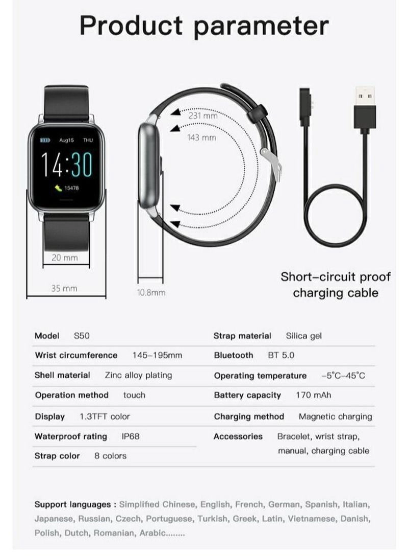 S50 - 1.3inch Zinc alloy plating