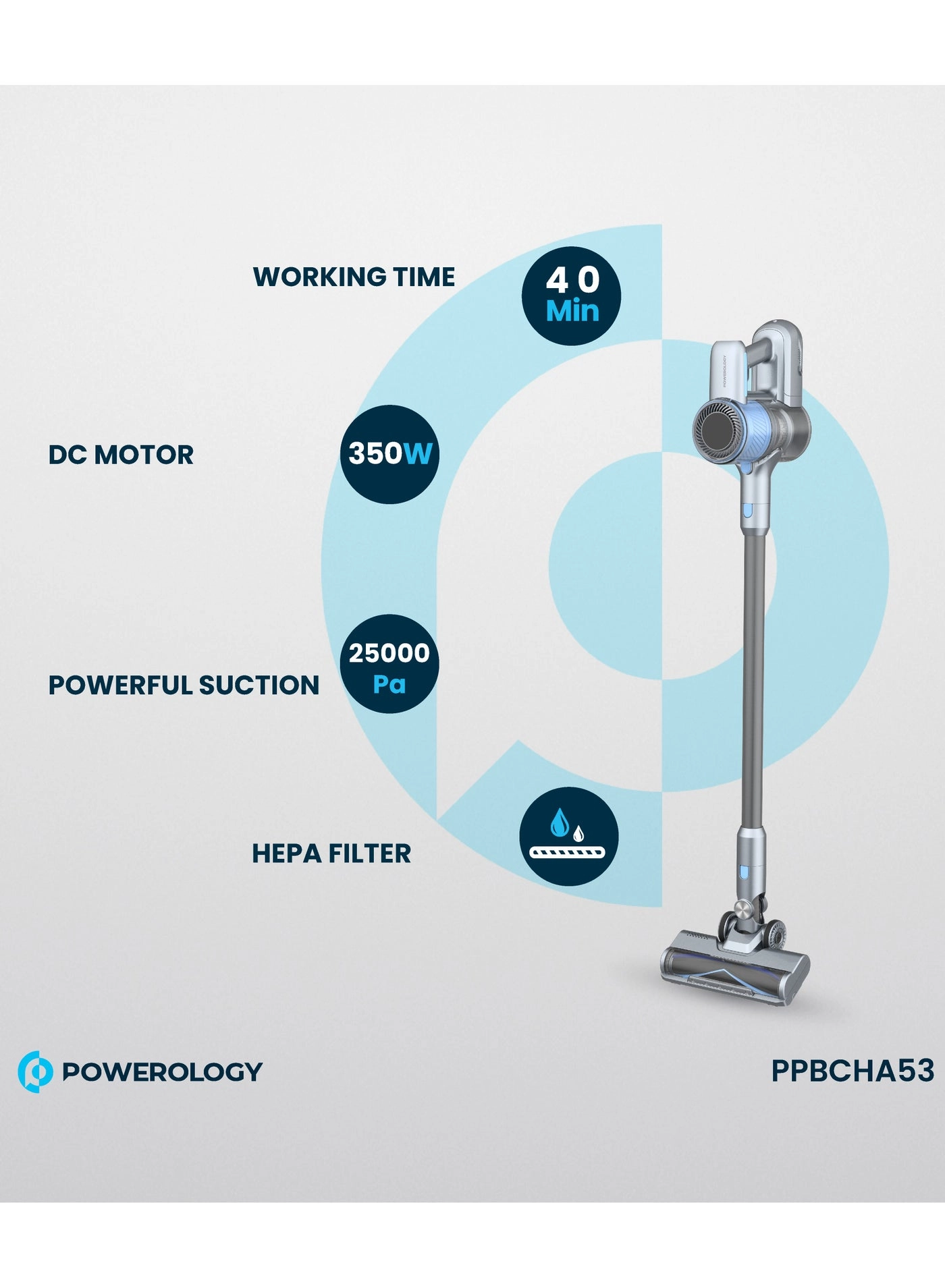 PPBCHA53 - Cordless 40 Min