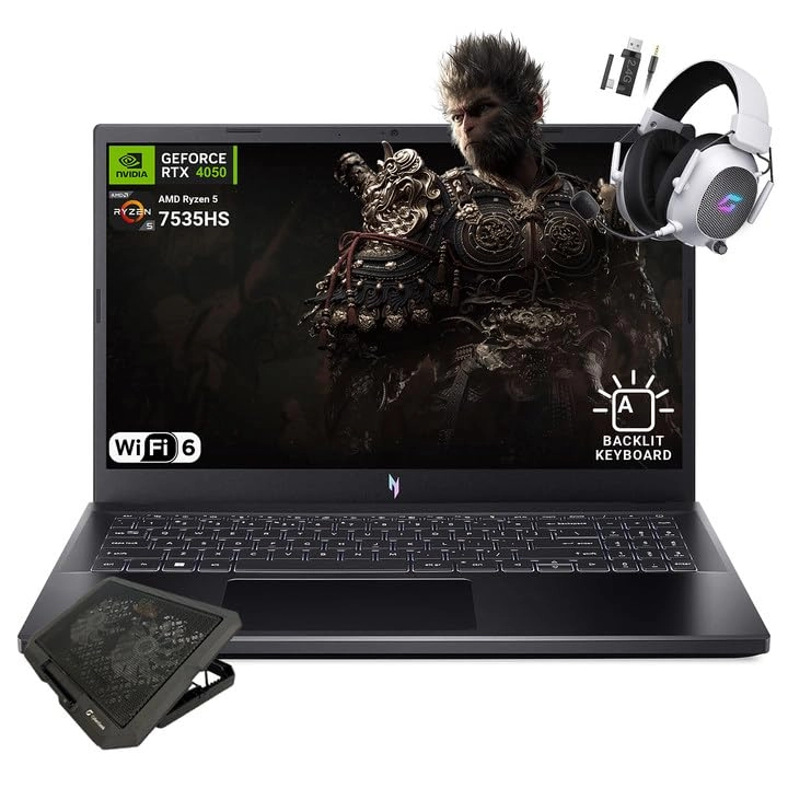 Nitro V 15 ANV15-41 - 15.6'' Ryzen 5-7535HS 8GB DDR5 512GB SSD