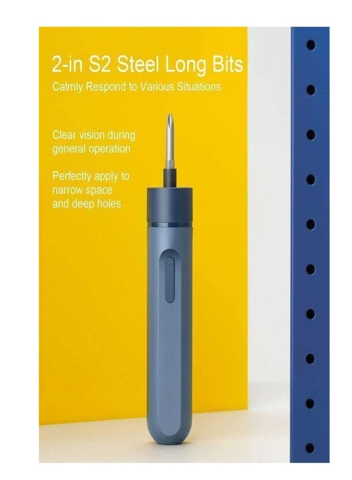 Electric Screwdriver Set - 1.3E+3 Milliamp Hours