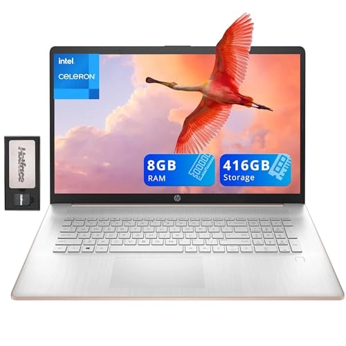 HD+ BrightView Laptop - 17.3'' 256GB 8GB 256GB Celeron N4120