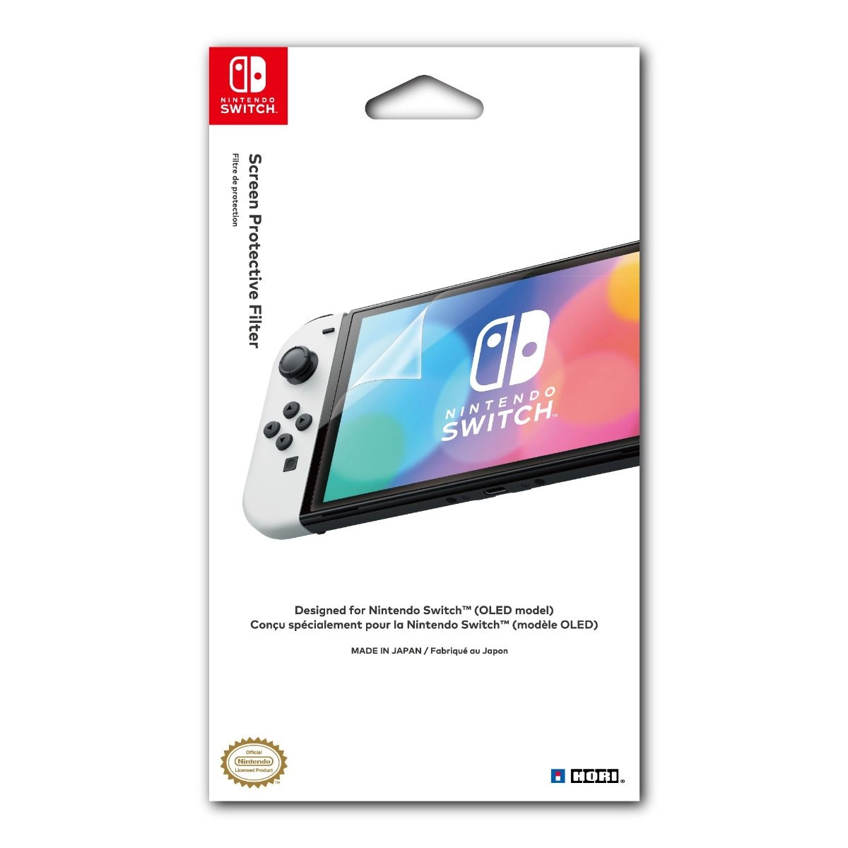Screen Protective Filter - Nintendo Switch OLED Crystal-clear