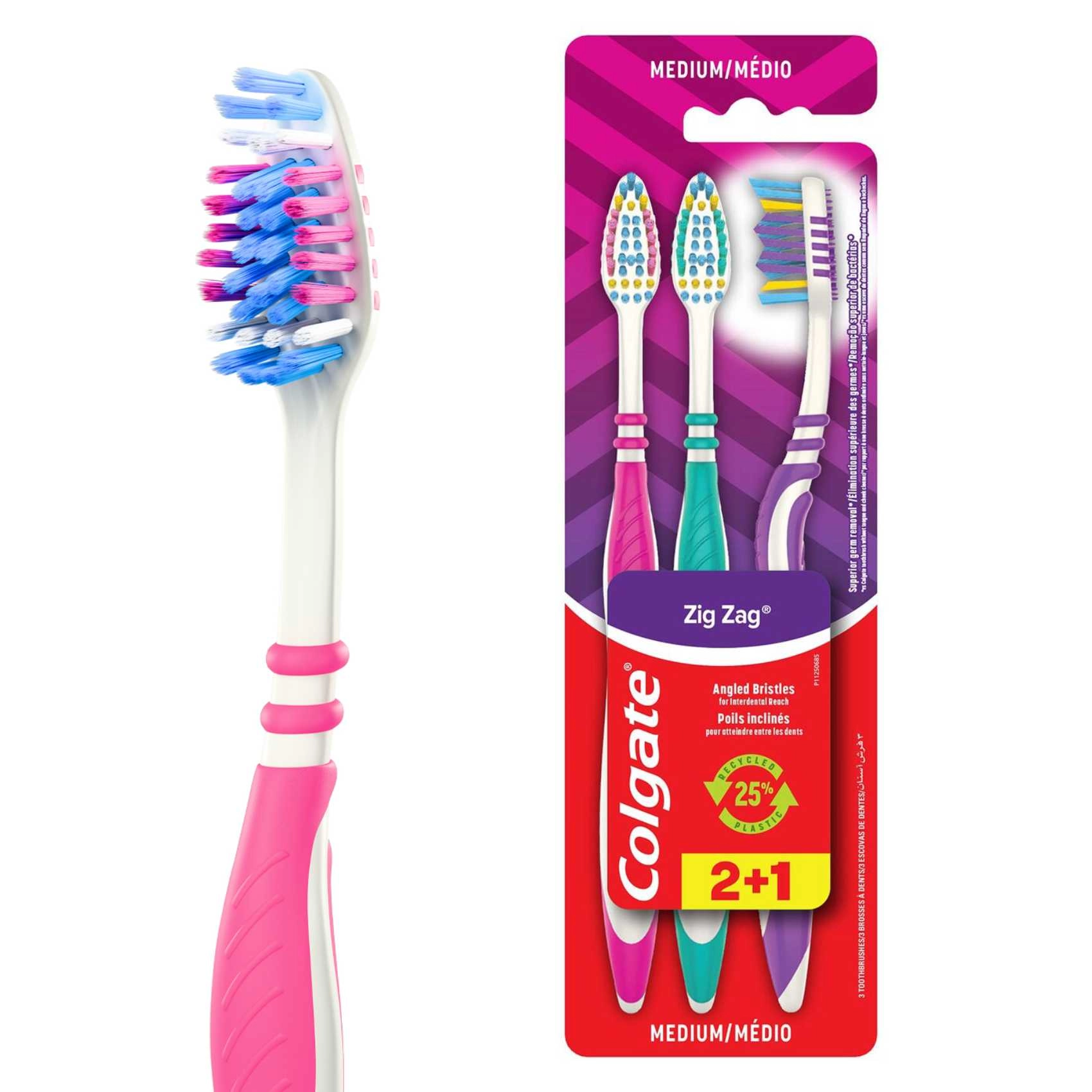 Zig Zag Deep Clean - Medium 3-Piece Pack