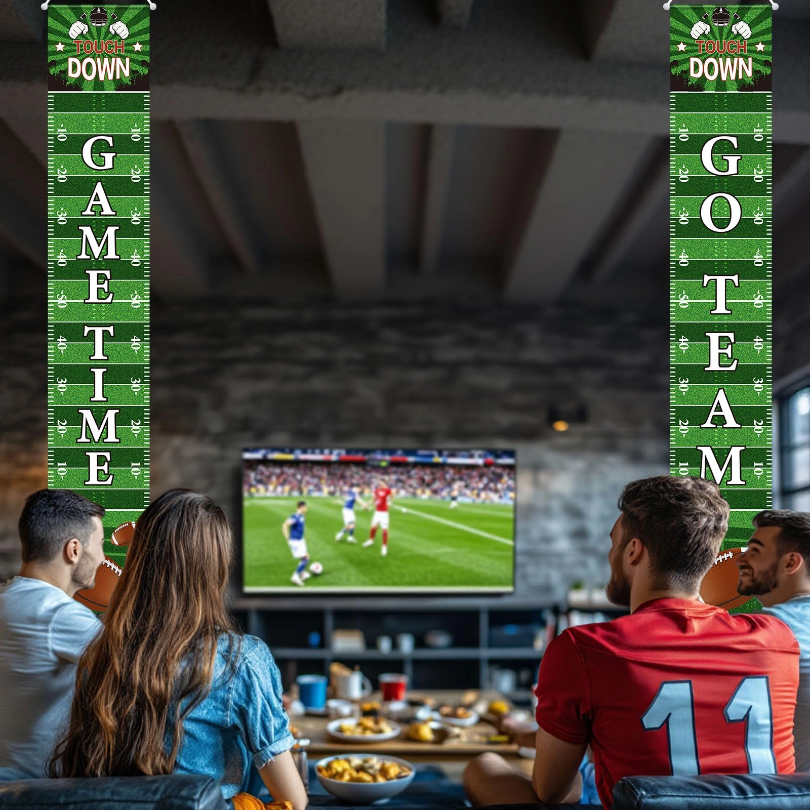 Football Porch Sign - 1 Set Sports Events