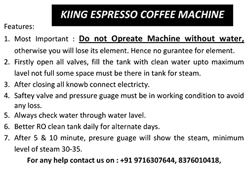 Espresso - 14 inch 45 Liter 160 Cups