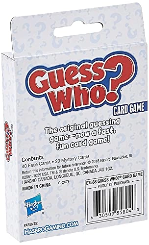 Guess Who? - Card Game