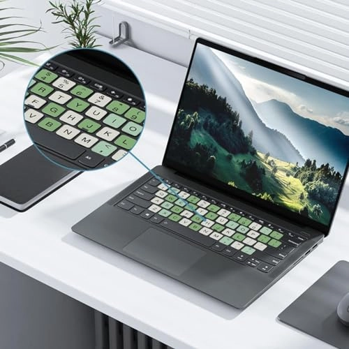 English Alphabet Keyboard Stickers - EN