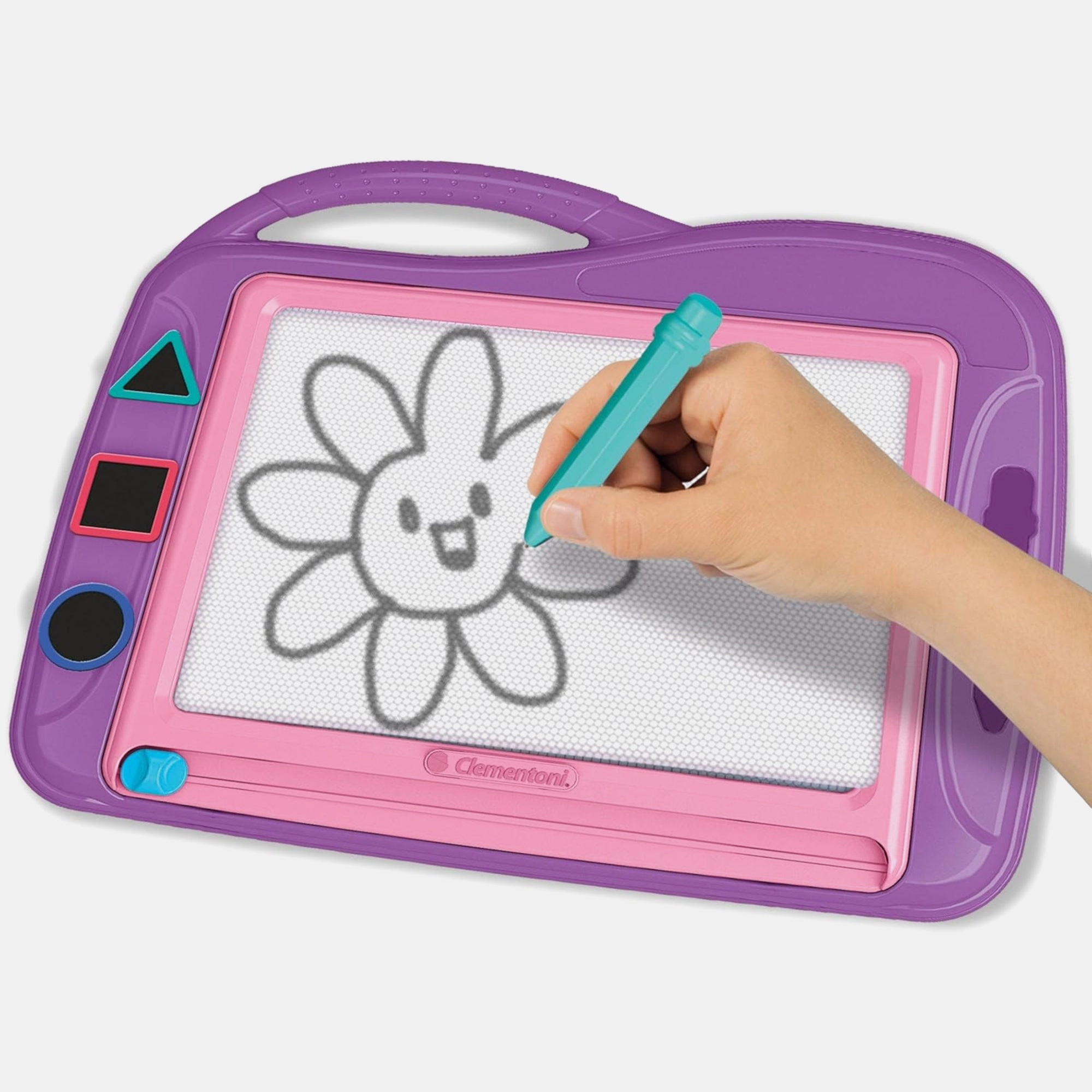 Magnetic Drawing Board - 6 pieces stylus and 3 stamps