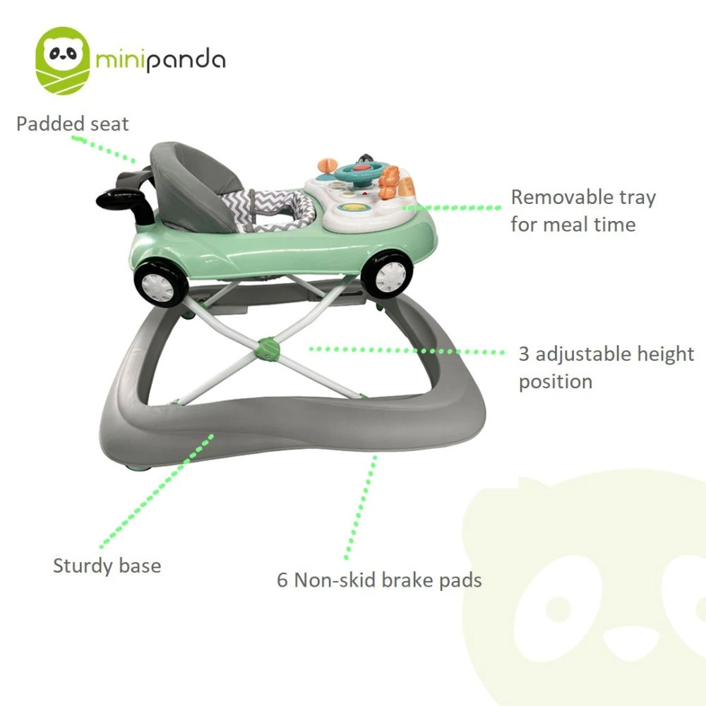 Auto Pingu Baby Walker - 6 months+ 3-position height adjustment