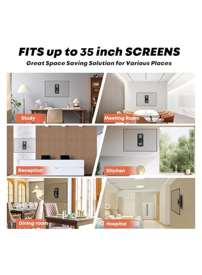 Single Monitor Wall Mount - 32" 100x100mm