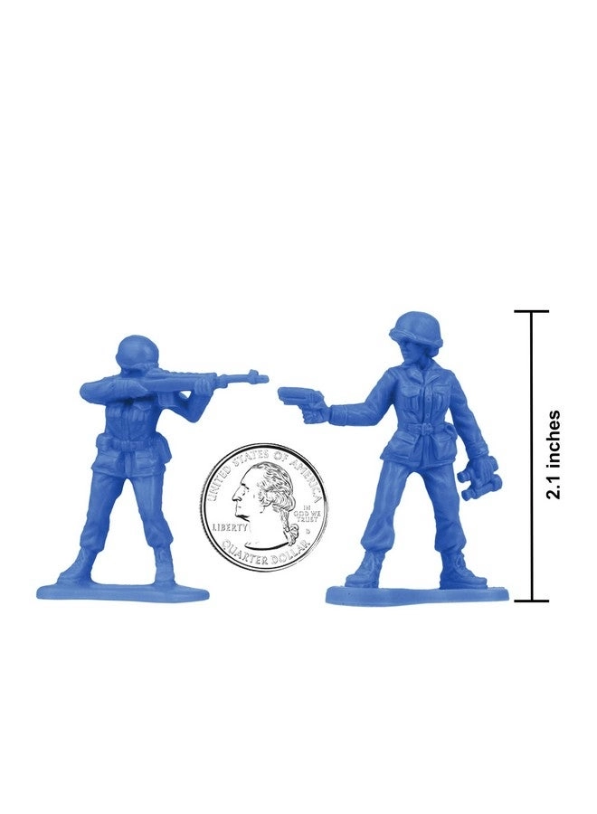 Plastic Army Women - Female Soldier Figures 36 pcs