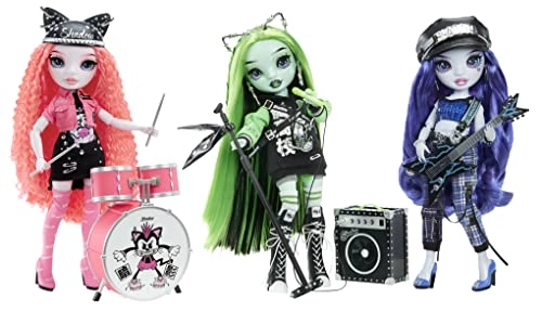 Mara Pinkett Fashion Doll - Neon Pink Mix & Match Outfits Rockband Accessories Ages 6+