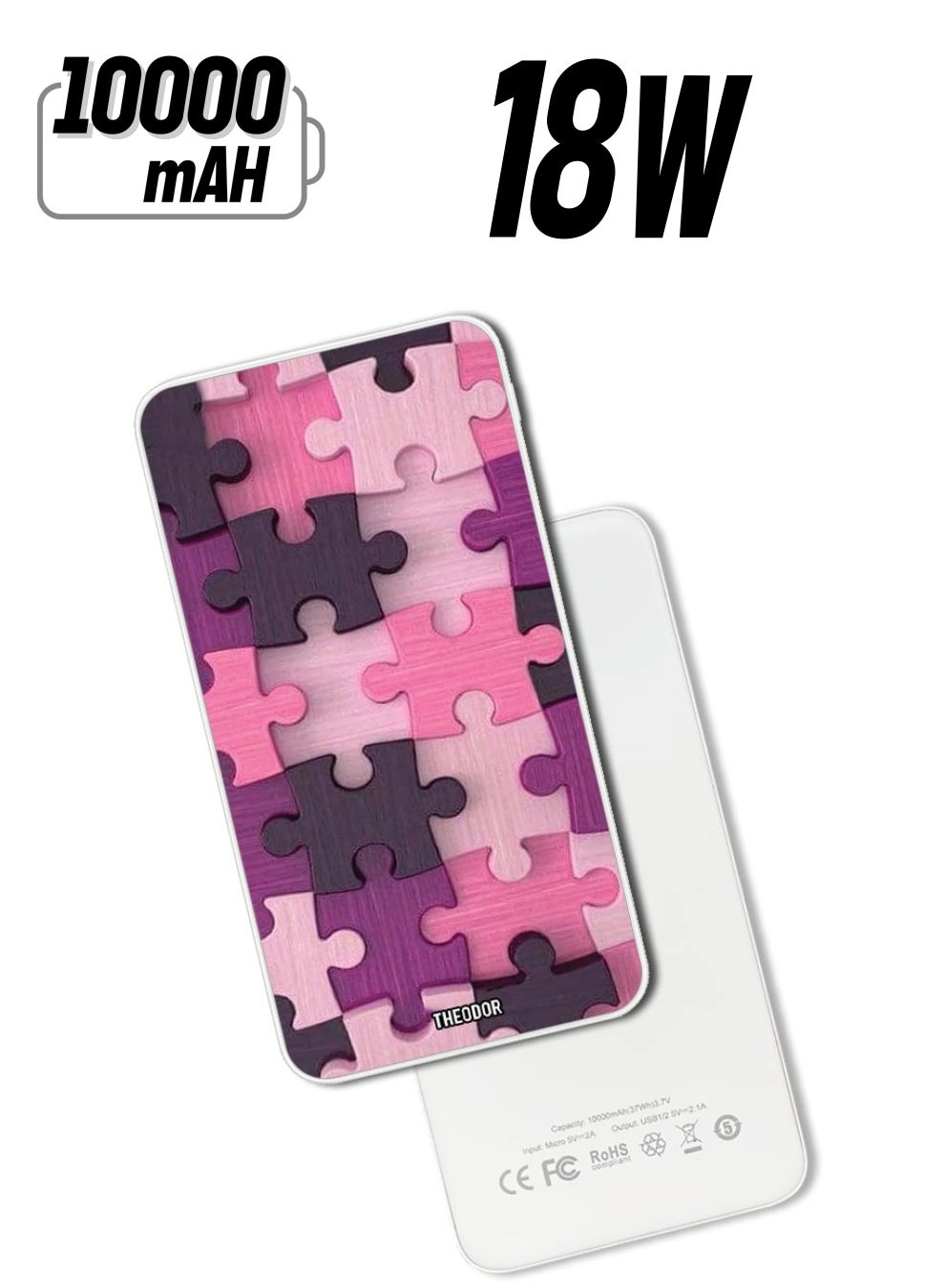 Theodor PPBA446 - 10000 mAh 18W PD