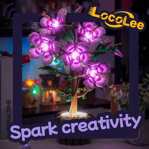 Light kit for LEGO Hibiscus 10372