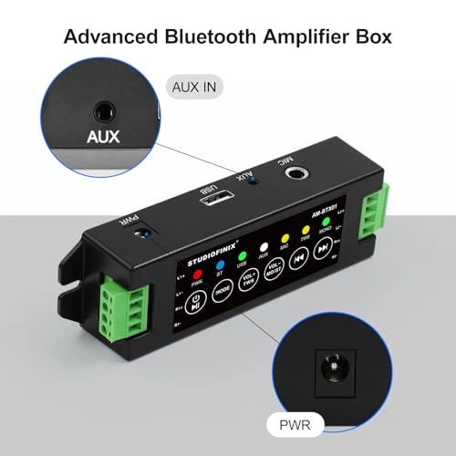 4-Channel Wall Mount Amplifier