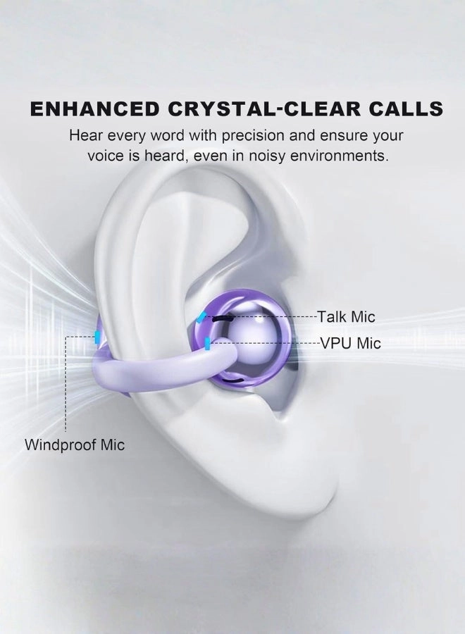 Open Ear Wireless Bluetooth Earphones Wireless Earbud