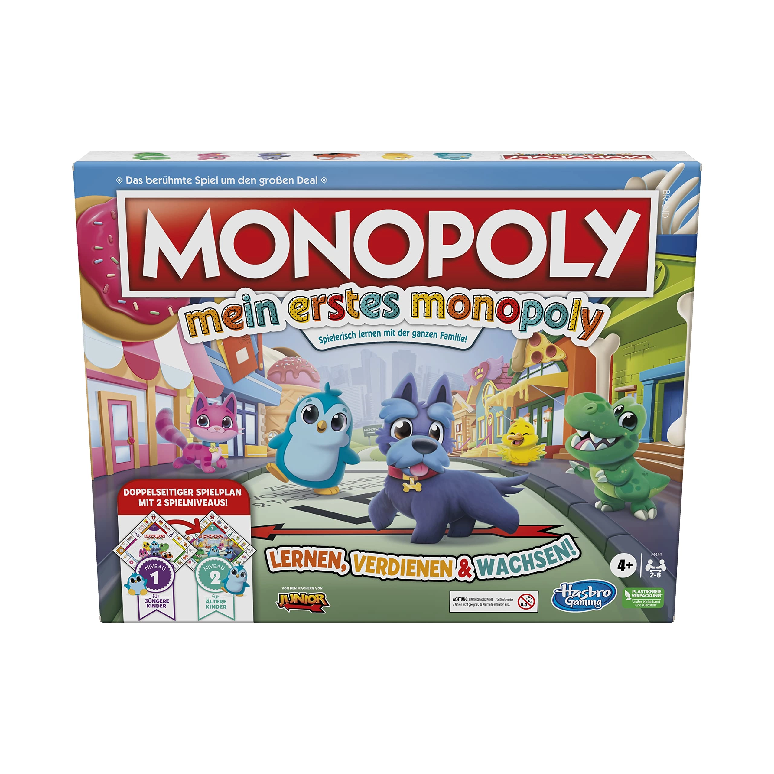 My First Monopoly - 2-Sided Gameboard